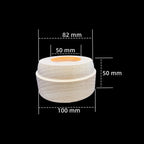 Round wooden LED light base size guide for 3D crystal photo gifts